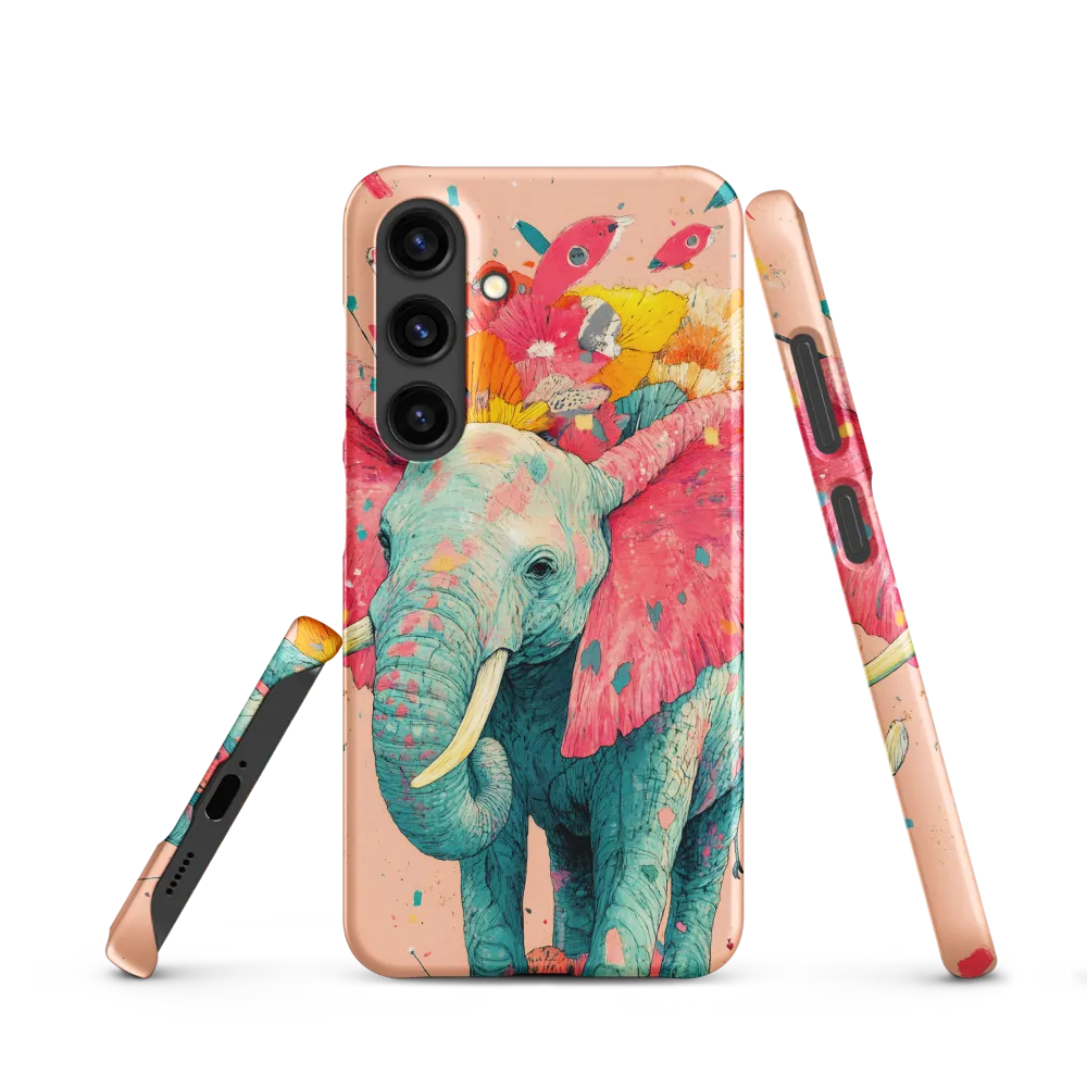 Whimsical Elegance: The Floral Elephant