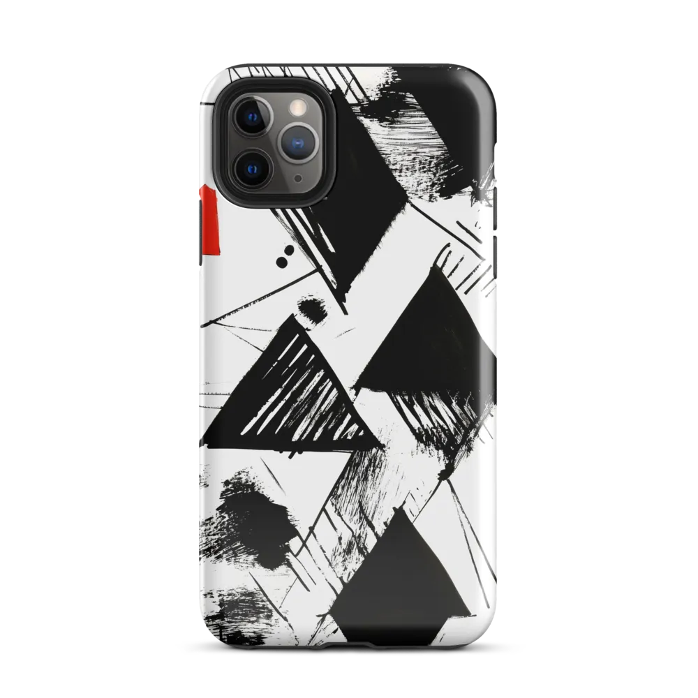 Dynamic Geometric Harmony | Phone Case |  11 Pro Max | Tough Case | Glossy