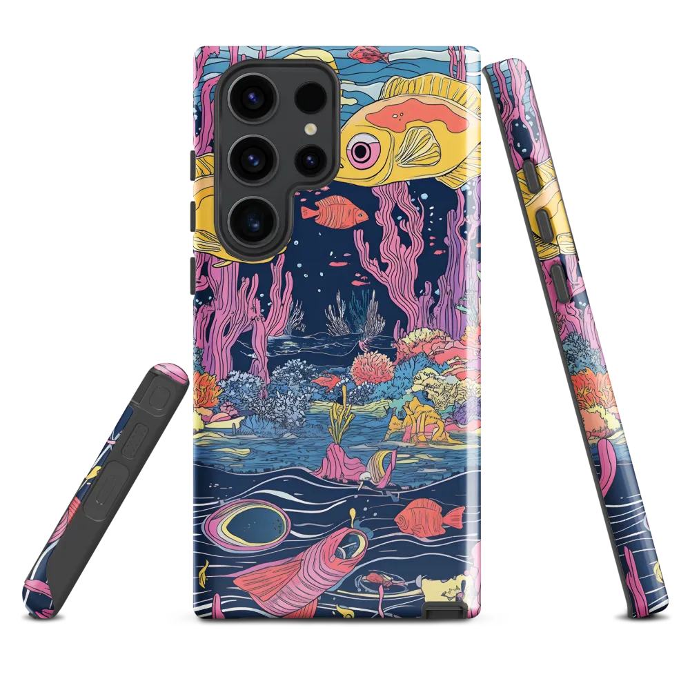 Underwater Dreamscape: A Playful Encounter