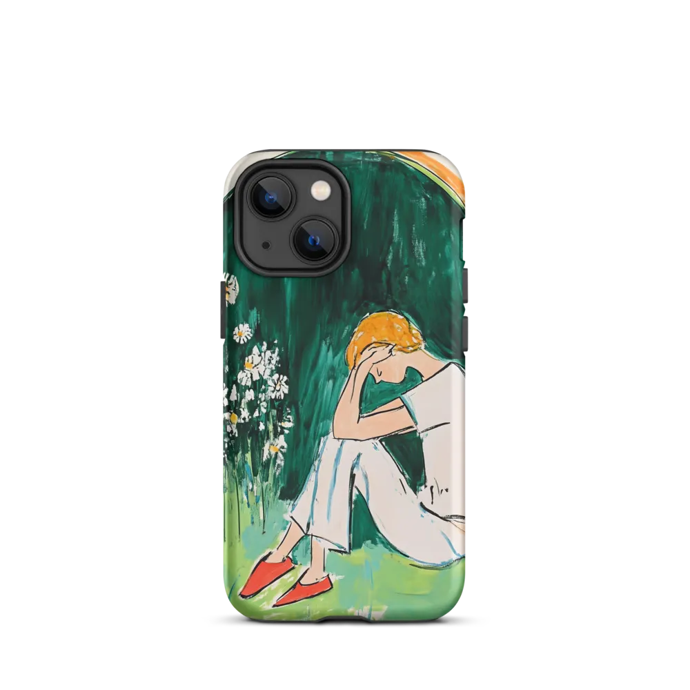 Silent Sorrow | Phone Case |  13 mini | Tough Case | Matte