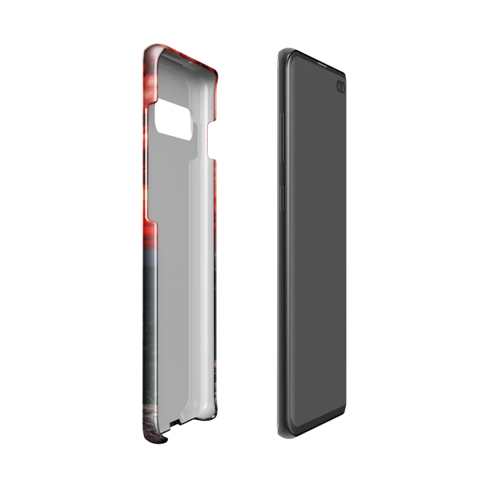 Reflections at Dusk | Phone Case |  S10 | Snap Case | Glossy
