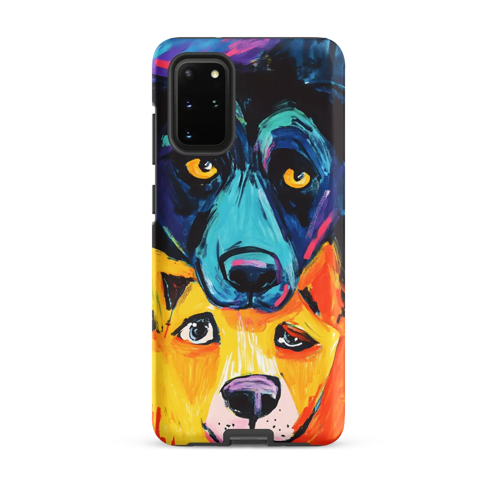 Vibrant Companions: An Expression of Canine Spirit