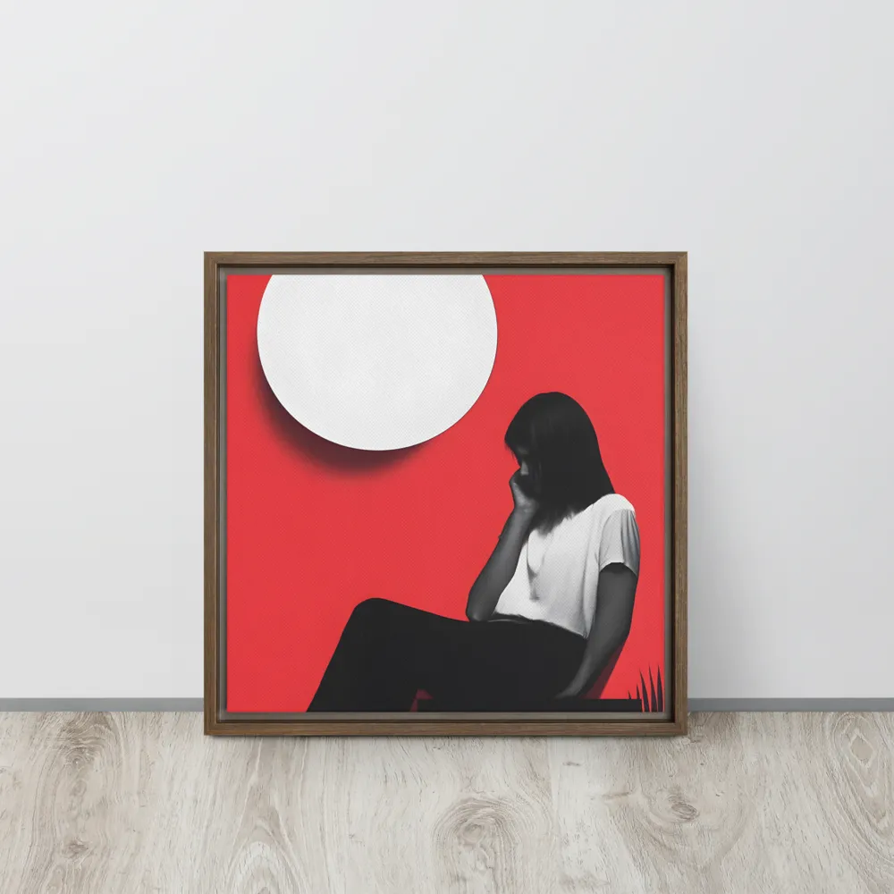 Contemplation in Red