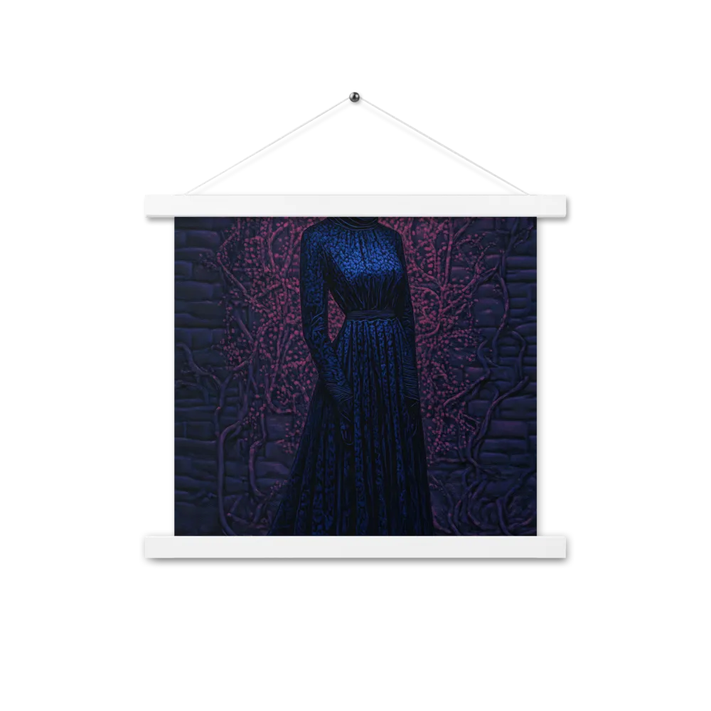 Veil of Enigma | Poster With White Wood Hanger | 14″×14″
