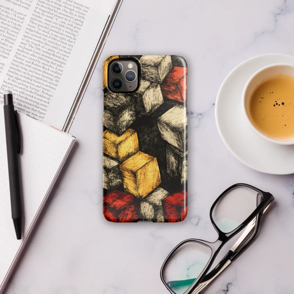 Dynamic Cubes: An Exploration in Color and Form | Phone Case |  11 Pro Max | Snap Case | Glossy