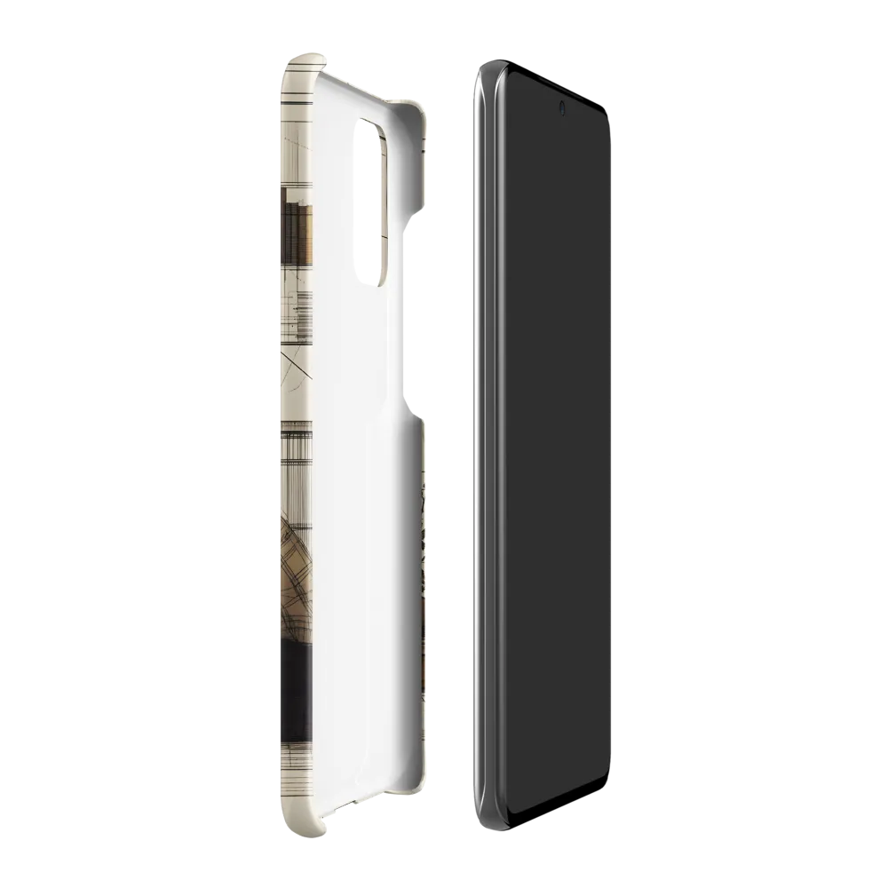 Quiet Reflections in Line | Phone Case |  S20 Plus | Snap Case | Matte