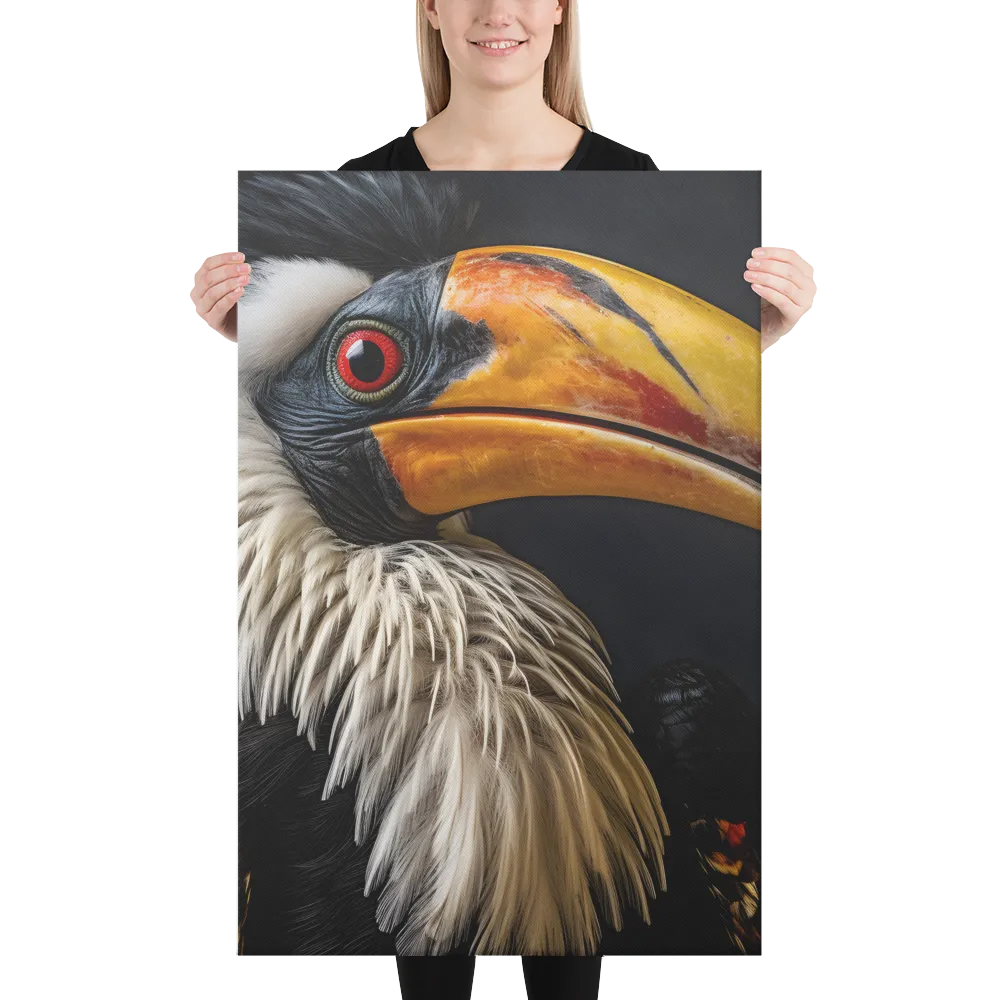 Majestic Hornbill Portrait