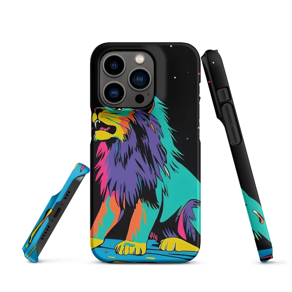 Roaring Colors: The Neon Lion