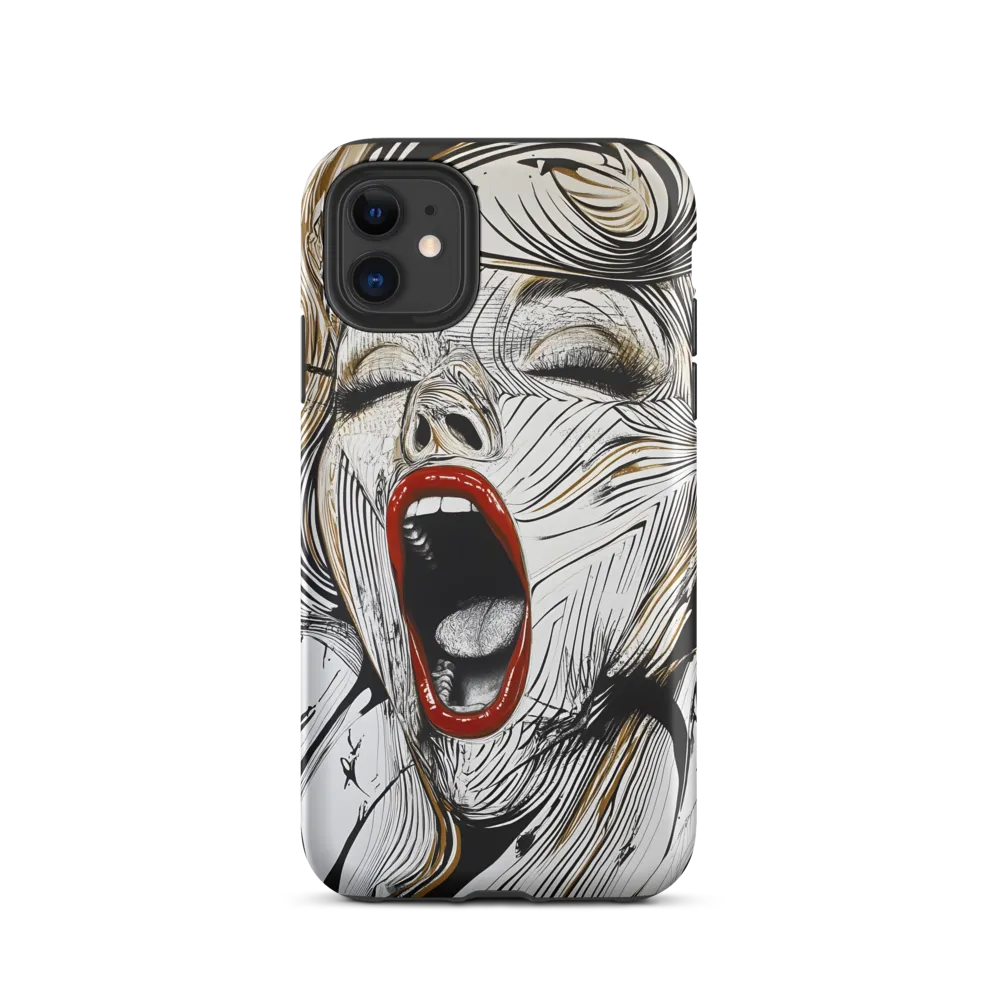 The anguished scream