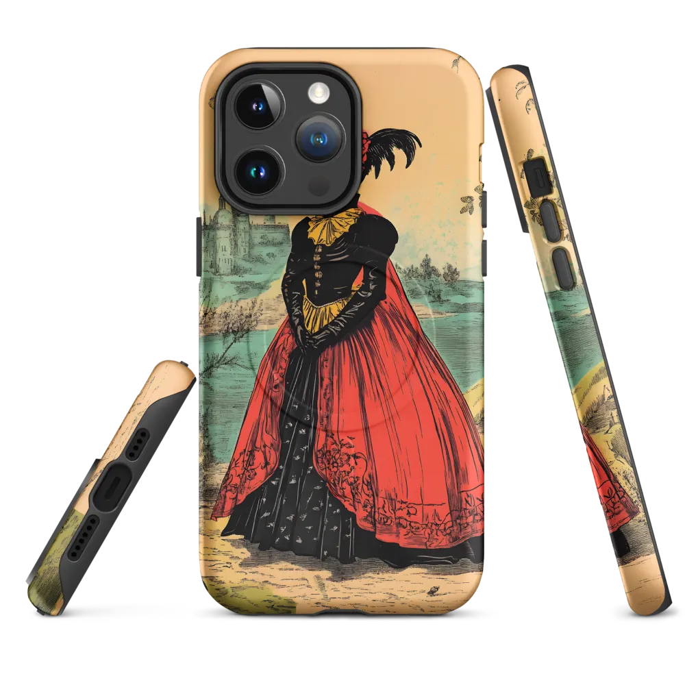 Elegance in Red and Gold