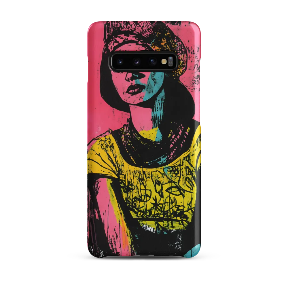 Urban Elegance: A Graffiti Portrait