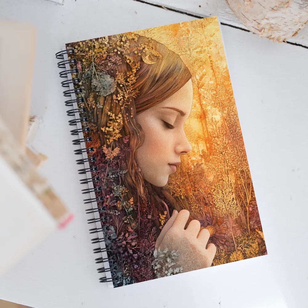 Harmony of Nature and Soul | Spiral Notebook