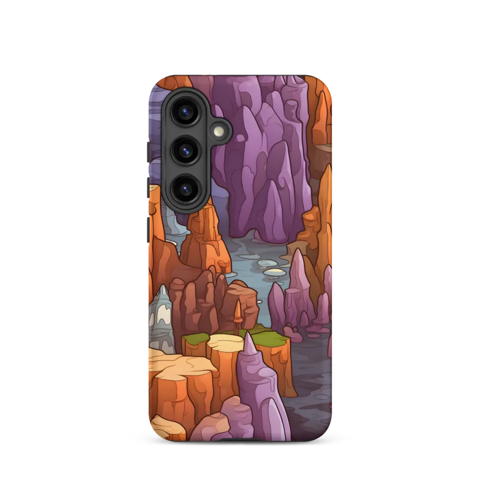Vibrant Rockscape: A Digital Odyssey