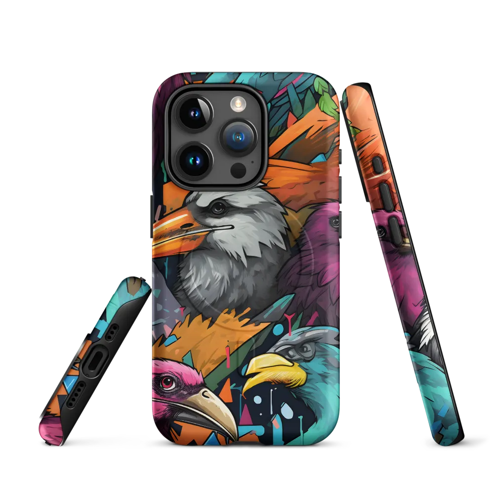 Avian Vortex: A Celebration of Color and Form