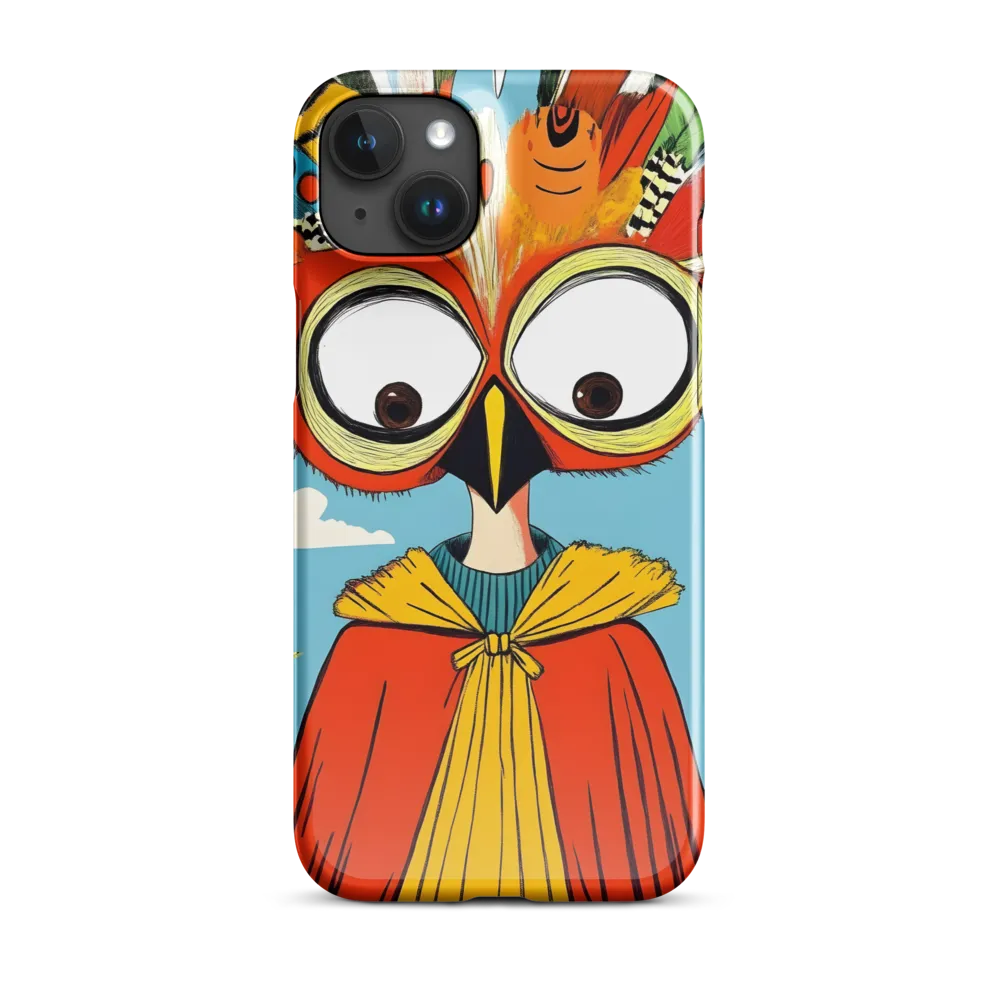 A Whimsical Encounter: The Owl-Human Fusion