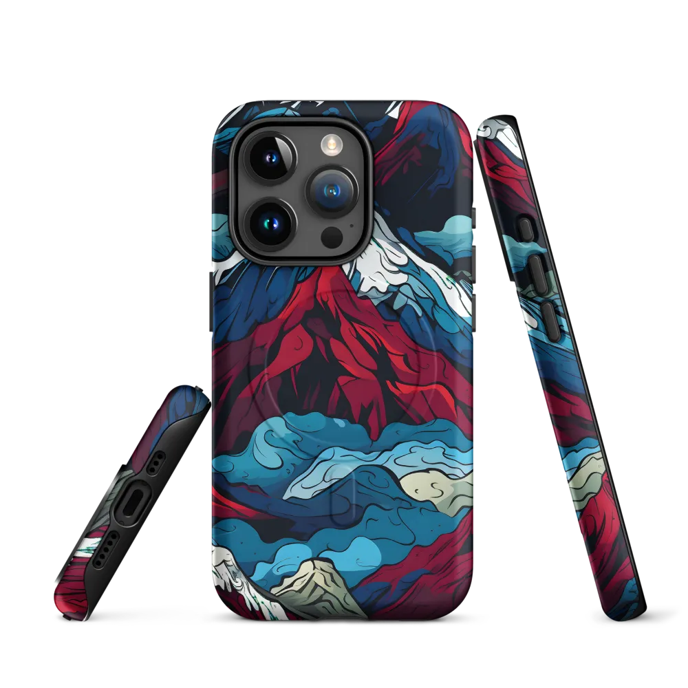 Mountain Majesty: An Abstract Voyage
