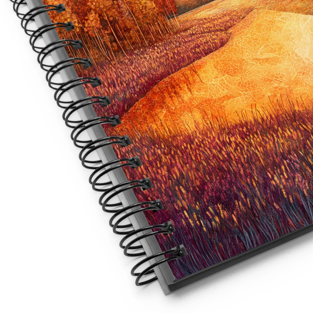 Whispers of Dusk | Spiral Notebook