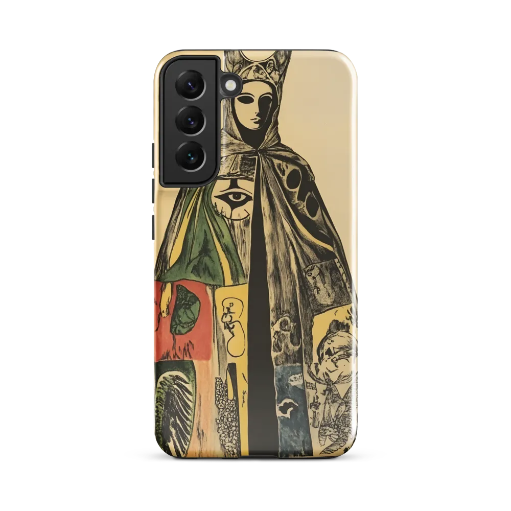 Mystical Cloak of Symbols | Phone Case |  S22 Plus | Tough Case | Glossy