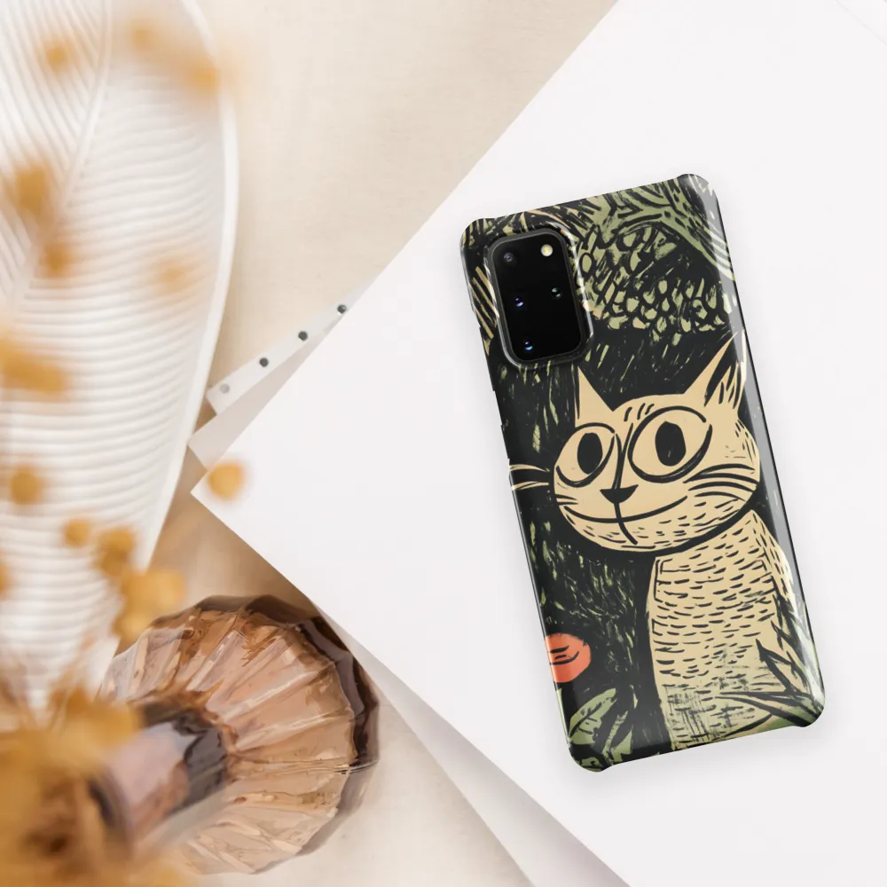 Whimsical Cat in the Forest