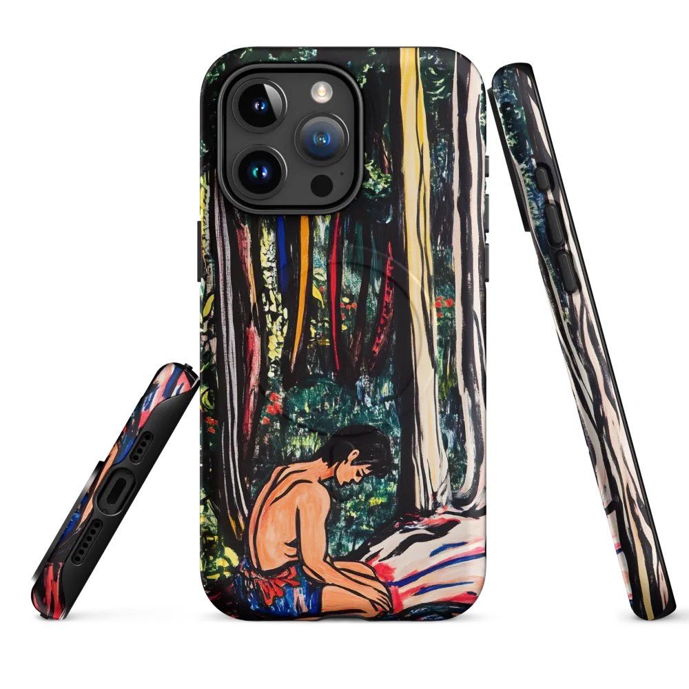 Contemplation in Nature | Phone Case |  15 Pro Max | MagSafe® Tough Case | Matte