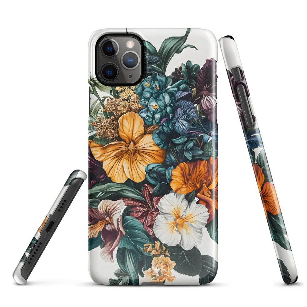 Floral Symphony | Phone Case |  11 Pro Max | Snap Case | Glossy