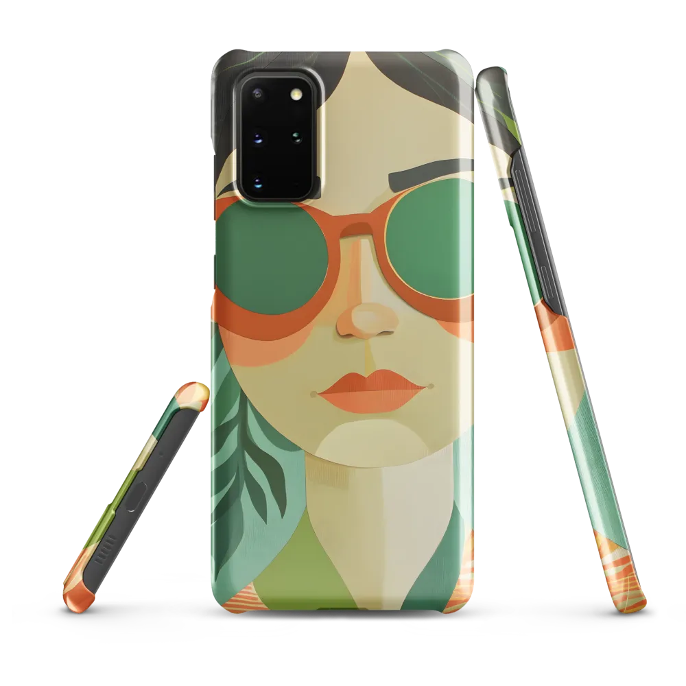 Bold Serenity: A Modern Portrait