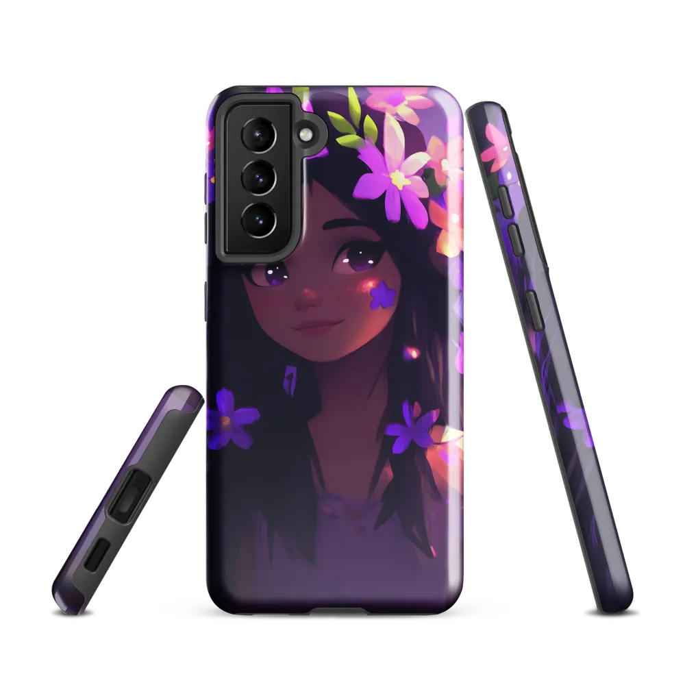 Whispers of Blossoms | Phone Case |  S21 | Tough Case | Glossy