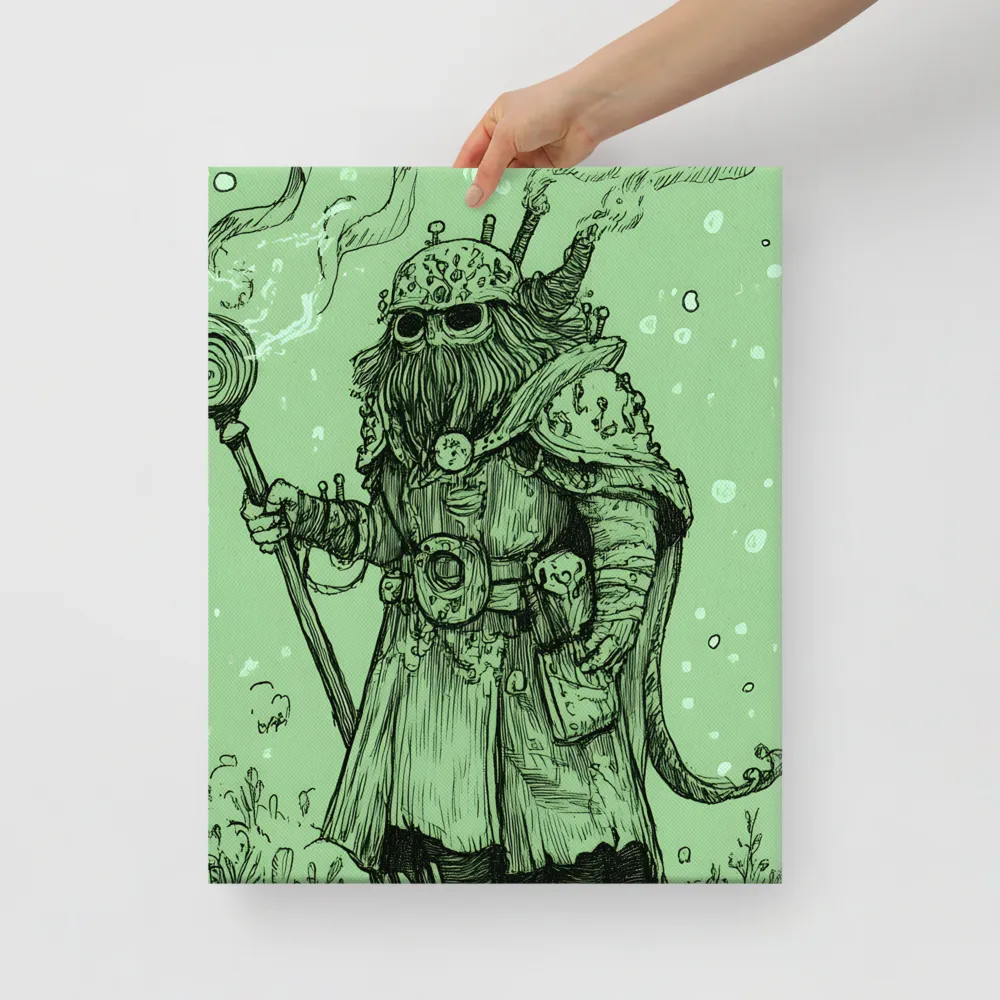 The Enigmatic Wizard | Canvas | 16″×20″