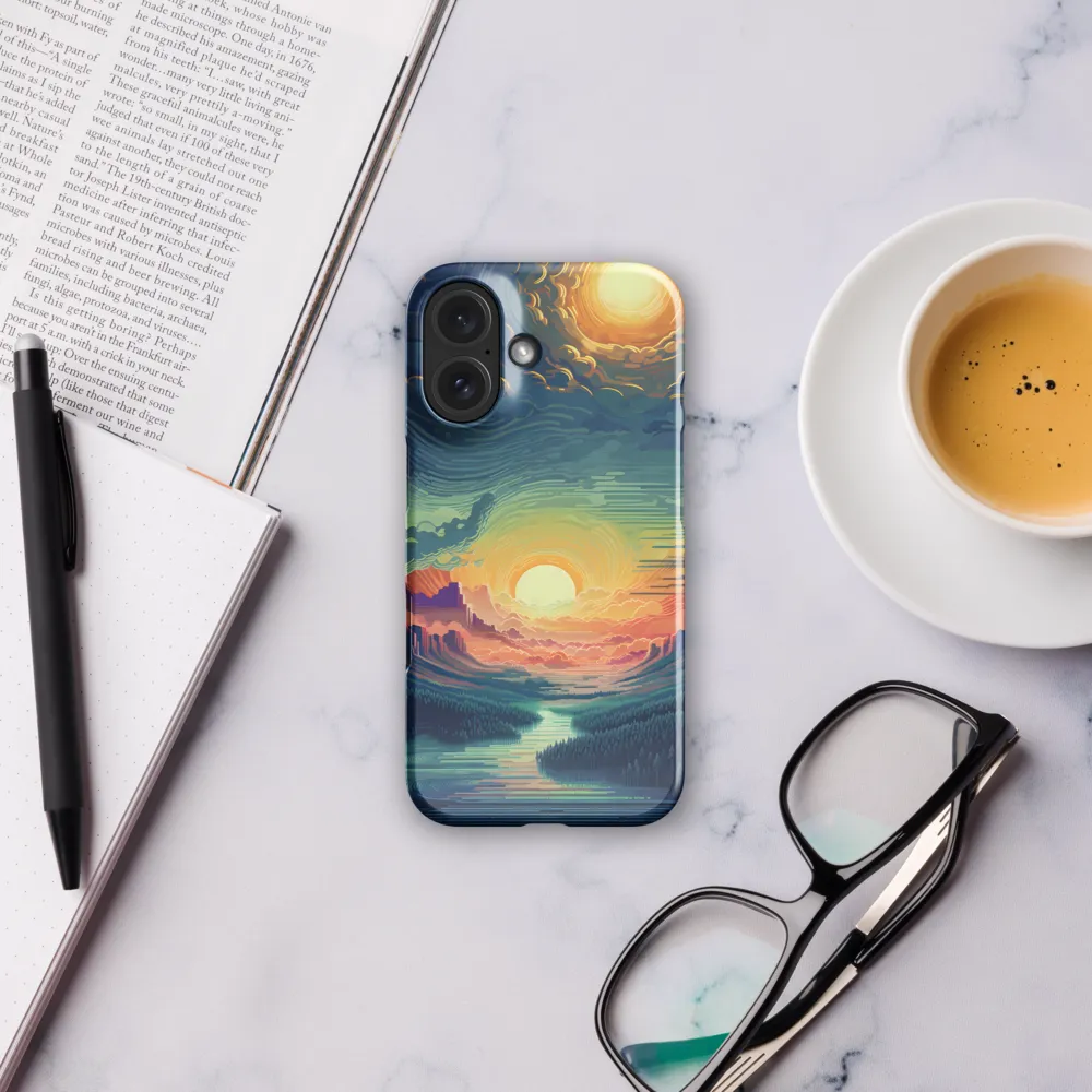 Elysium at Dusk | Phone Case |  16 | Snap Case | Glossy