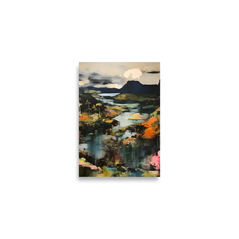 Harmony of Nature: An Abstract Journey | Poster | A2 (16.5″×23.3″)