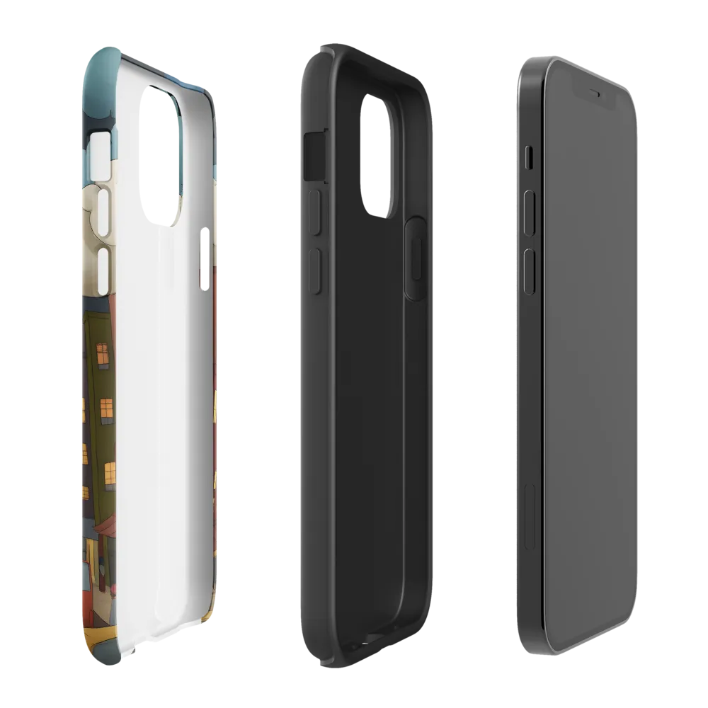 Urban Symphony: A City Awakens at Dusk | Phone Case |  12 | Tough Case | Matte