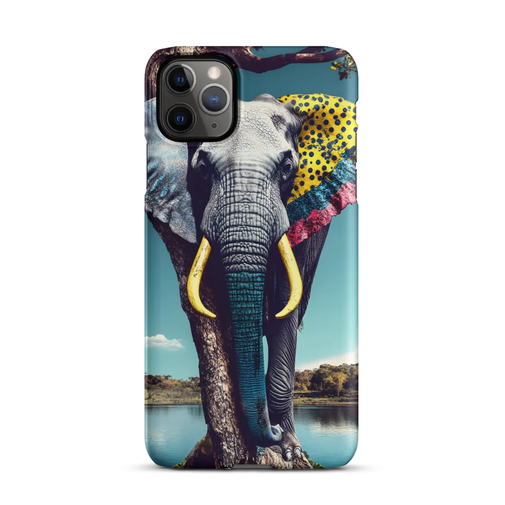 Playful Elegance: The Surreal Elephant