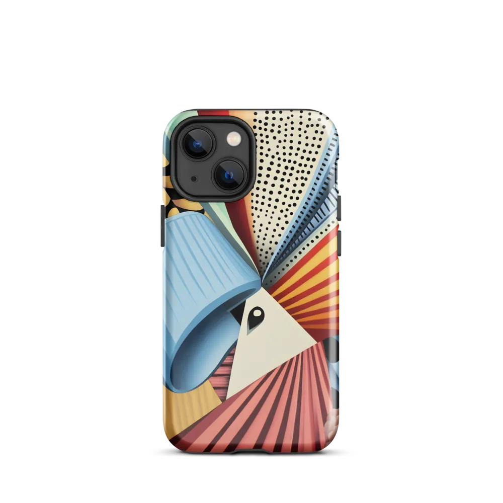 Symphony of Shapes | Phone Case |  13 mini | Tough Case | Glossy