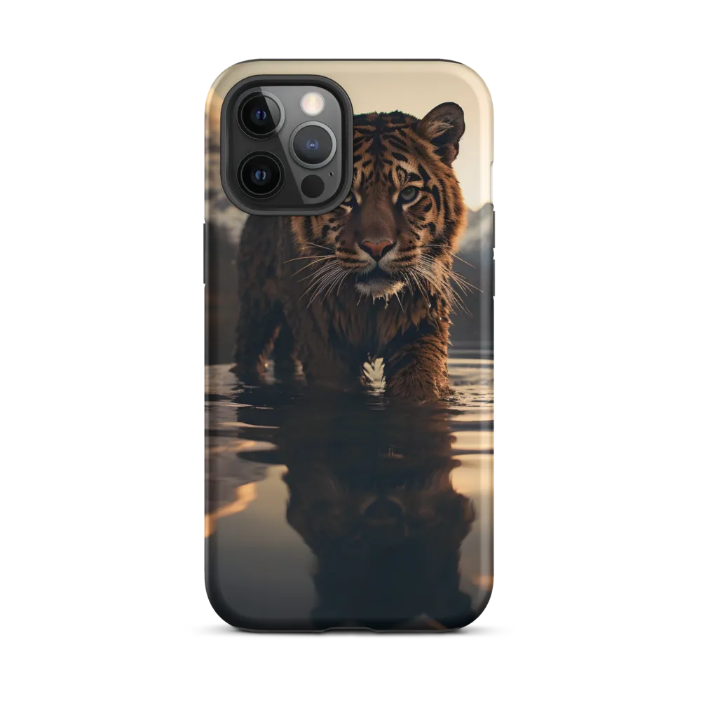 Majestic Reflection: The Tiger's Domain