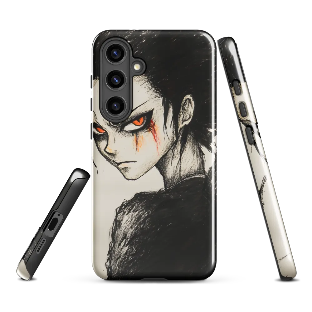 Fiery Defiance | Phone Case |  S24 Plus | Tough Case | Glossy