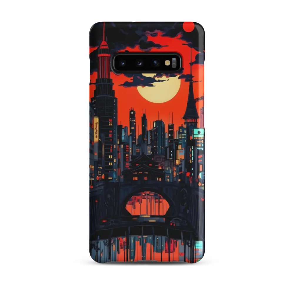 Nightfall in a Neon City