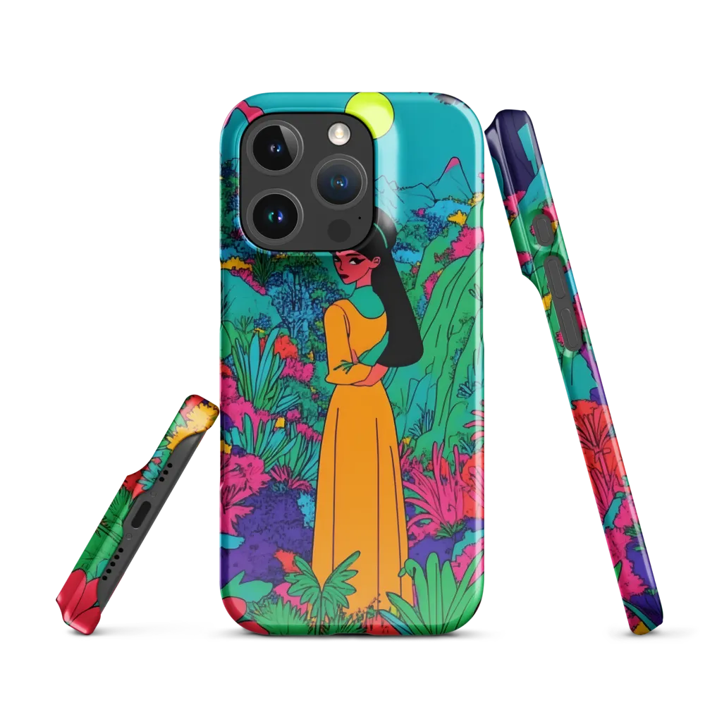 Ethereal Serenity in a Psychedelic Landscape