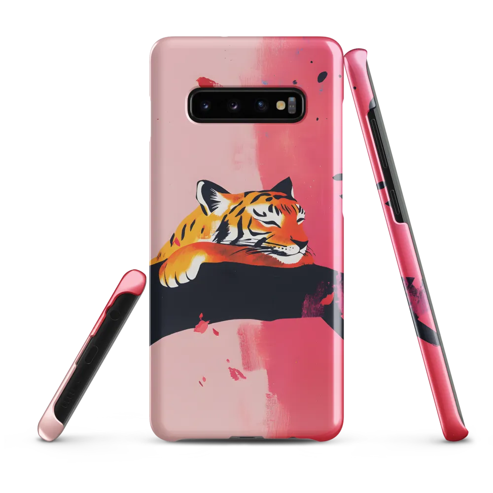 Serenity in Stripes | Phone Case |  S10 Plus | Snap Case | Glossy