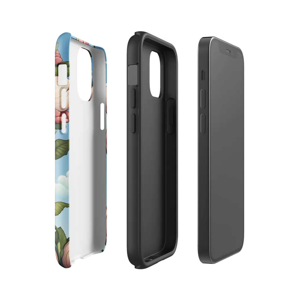 Whispers of Serenity | Phone Case |  12 mini | Tough Case | Glossy
