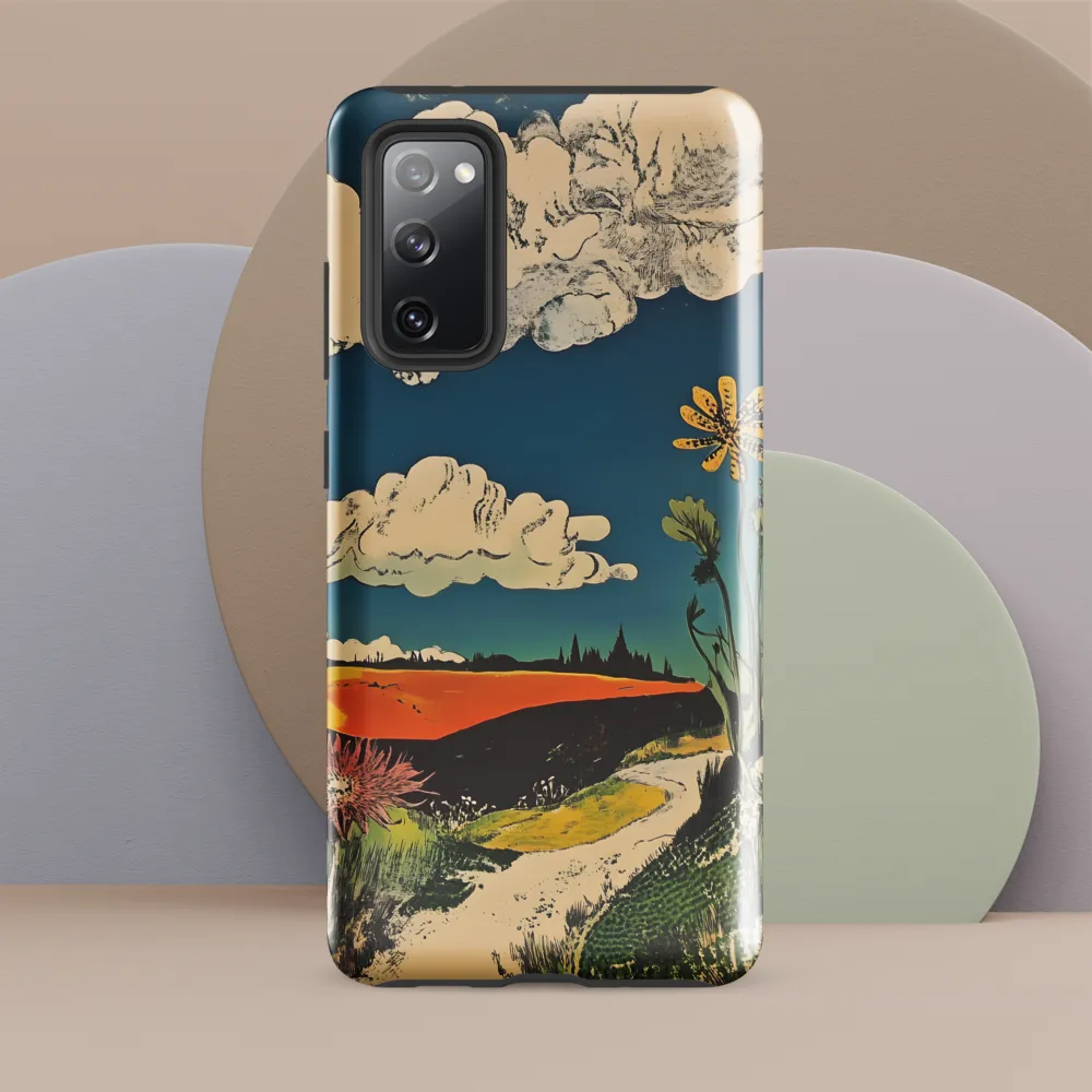 Surreal Blooming Landscape