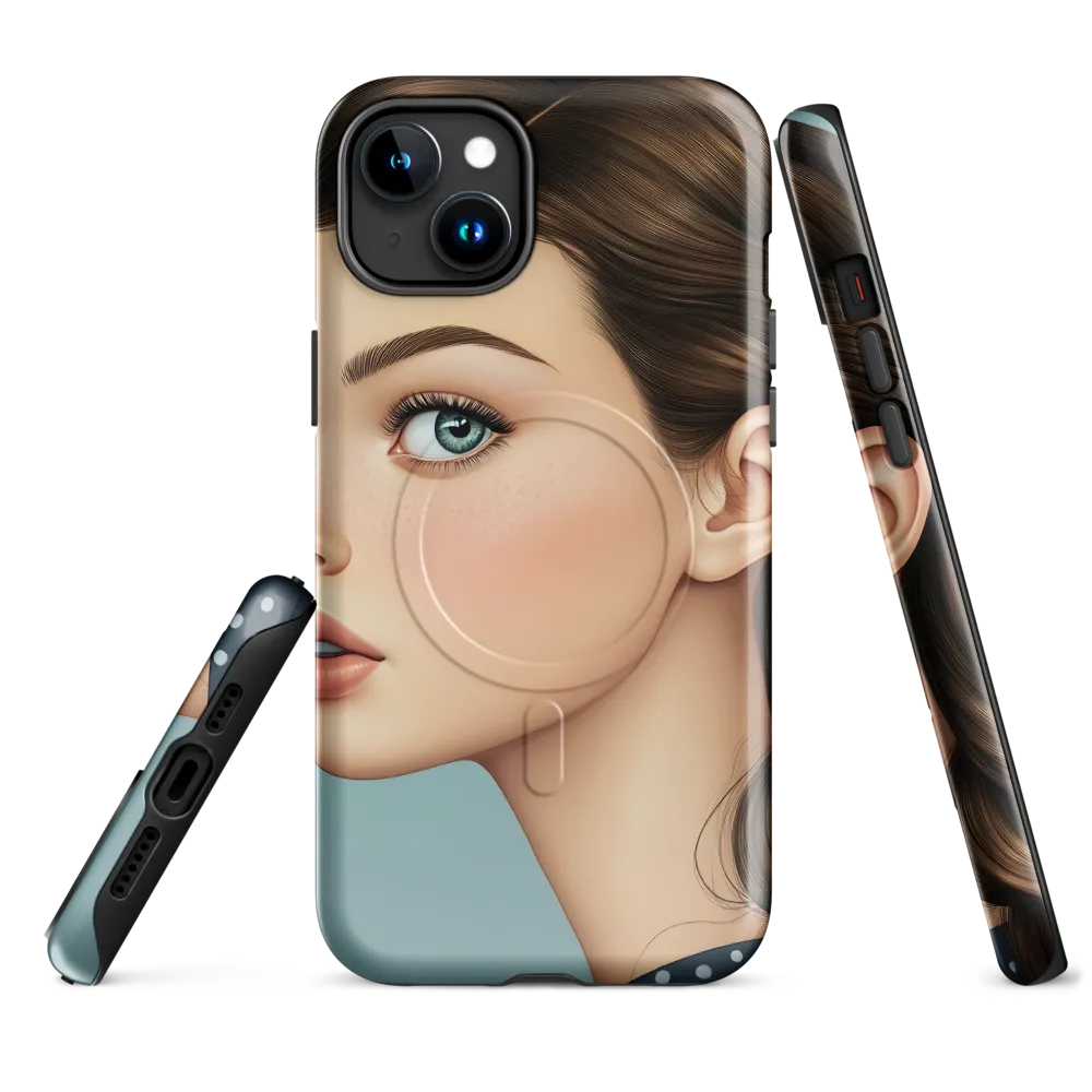 Captivating Gaze: A Modern Portrait