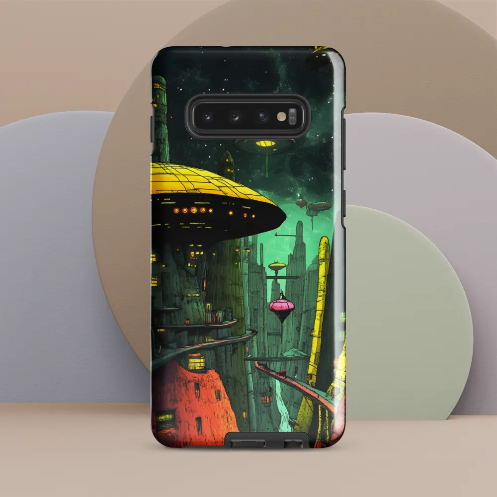 Cosmic Citadel | Phone Case |  S10 Plus | Tough Case | Glossy