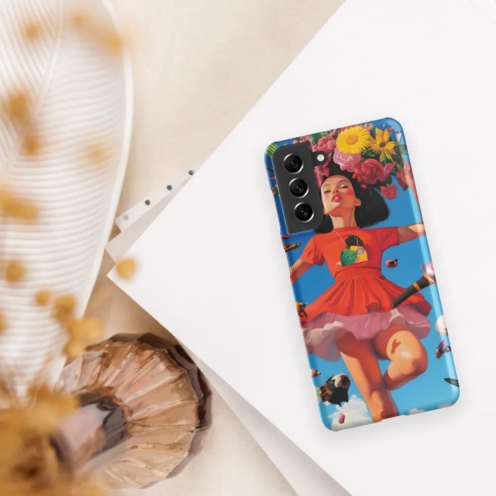 Joyful Whimsy | Phone Case |  S21 | Snap Case | Matte