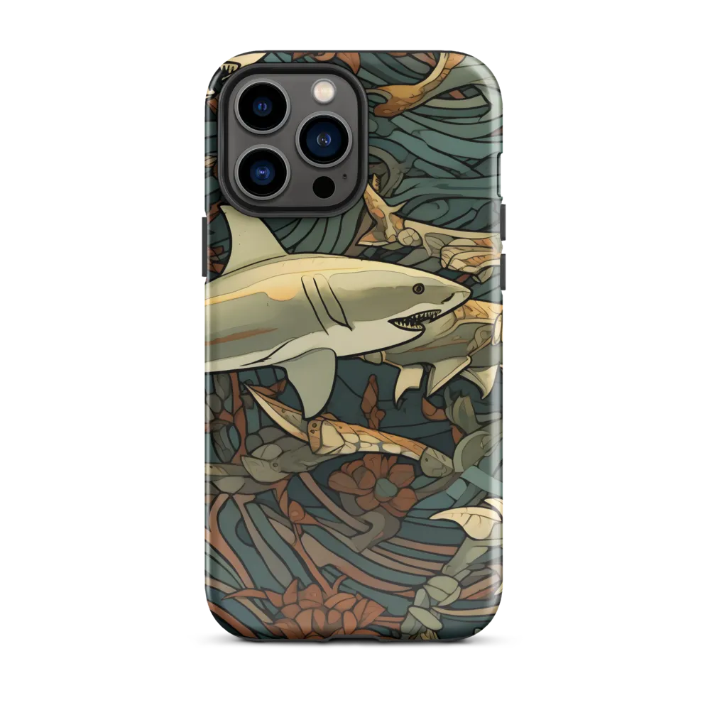Dynamic Harmony of Sharks and Flora