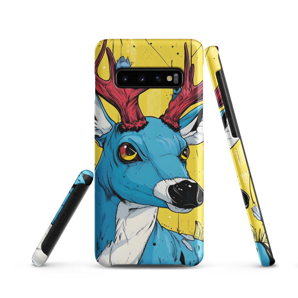 Vivid Antlers: A Modern Take on Nature