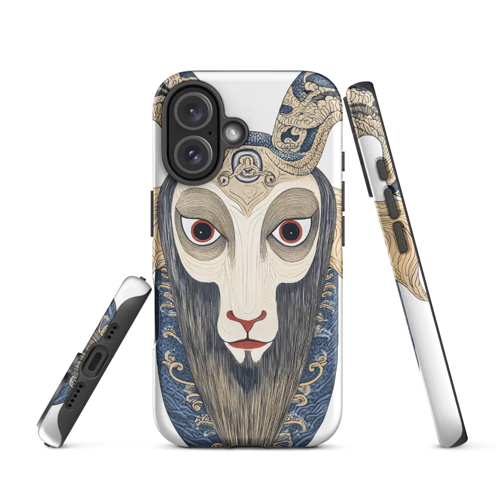 Ethereal Gaze of the Ram | Phone Case