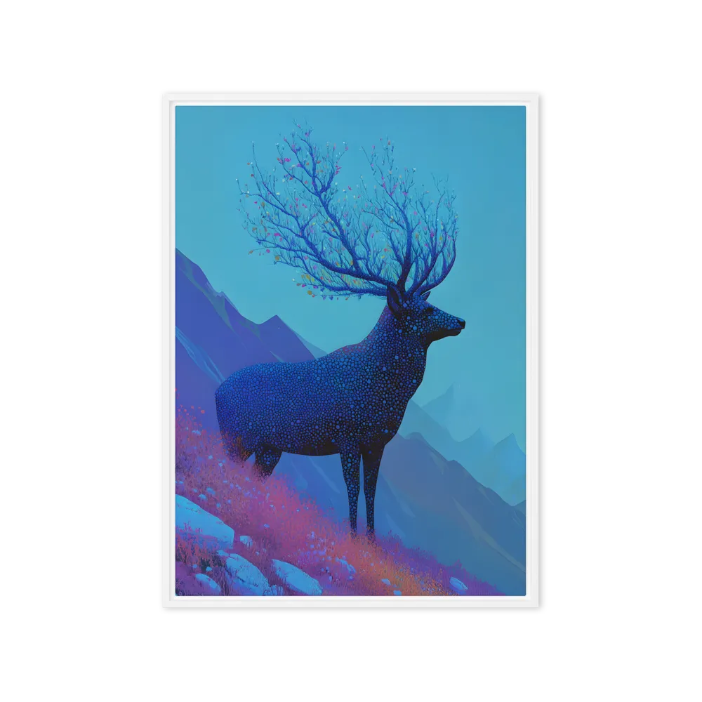 Ethereal Harmony | Canvas with White Frame | 20″×28″