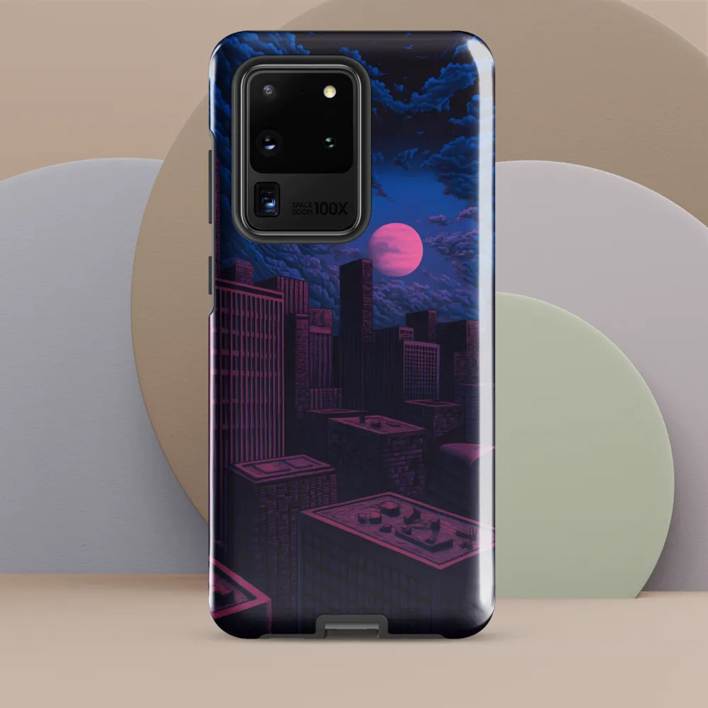 Moonlit Urban Dreams | Phone Case |  S20 Ultra | Tough Case | Glossy