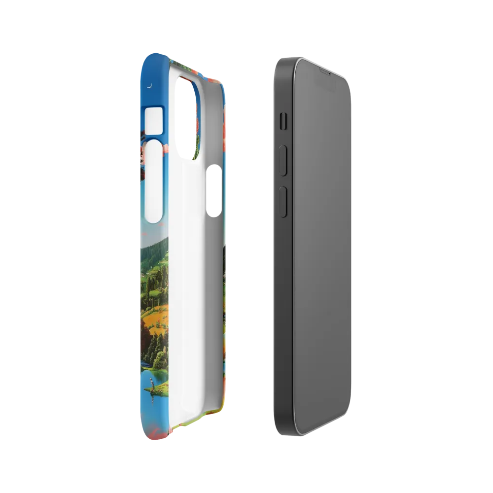 Whimsical Harmony of Nature | Phone Case |  13 Mini | Snap Case | Matte