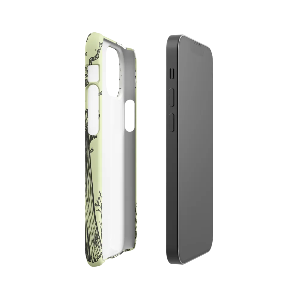 The Enigmatic Sorcerer of the Undergrowth | Phone Case |  13 Mini | Snap Case | Matte